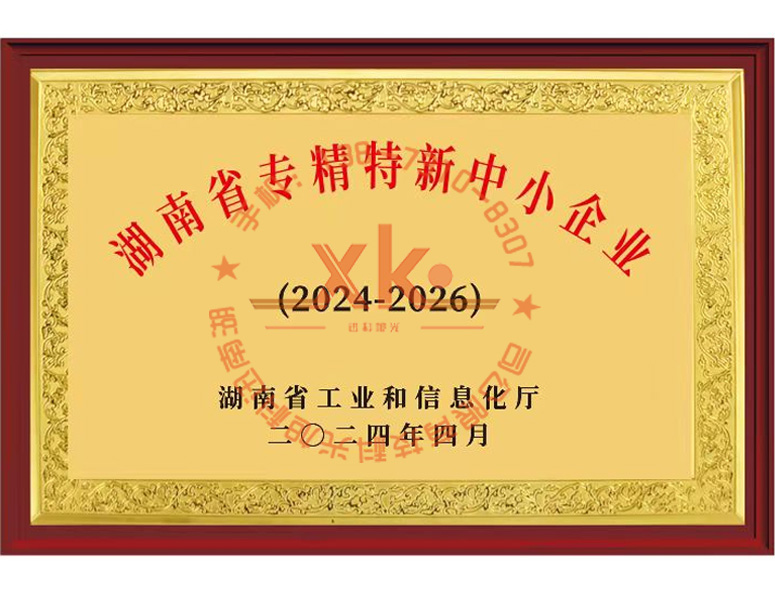 湖南省專精特新中小企業
